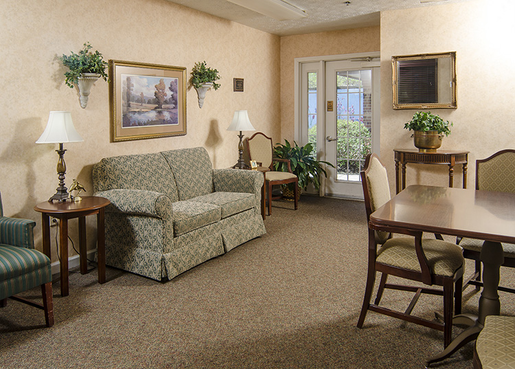 Lincoln Park retirement home lounge Cleary Creative Photography