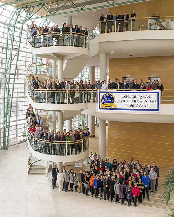 2016 Irongate Realtors group photograph by Cleary Creative Photography in Dayton Ohio