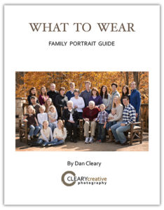What to wear to your family portrait guide by Dan Cleary of Cleary Creative Photography in Dayton Ohio