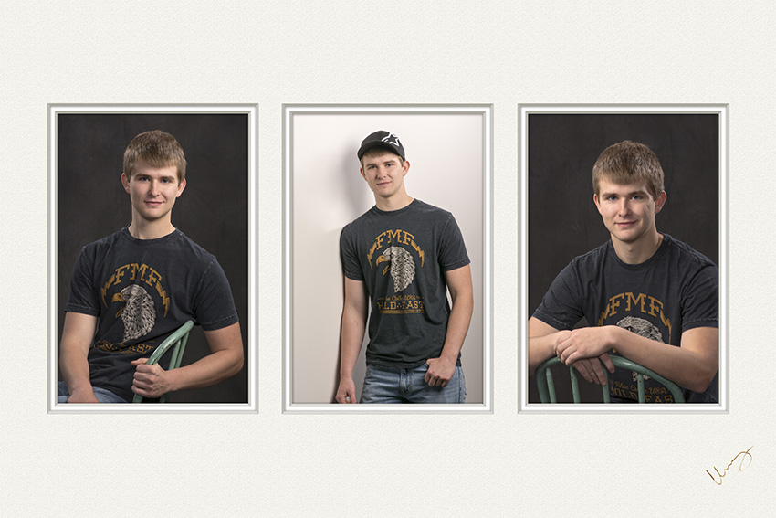high school senior portrait of boy fishing bt Dan Cleary of Cleary Creative Photography in Dayton Ohio