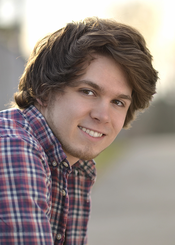 high school senior boy outdoor portrait by Cleary Creative Photogaphy in Dayton Ohio
