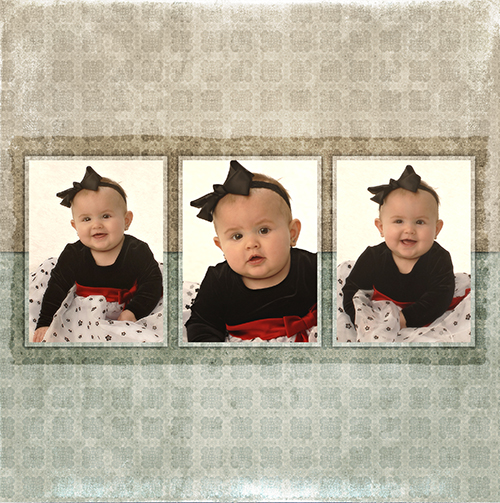 Baby photo album by Cleary Creative Photography in Dayton Ohio