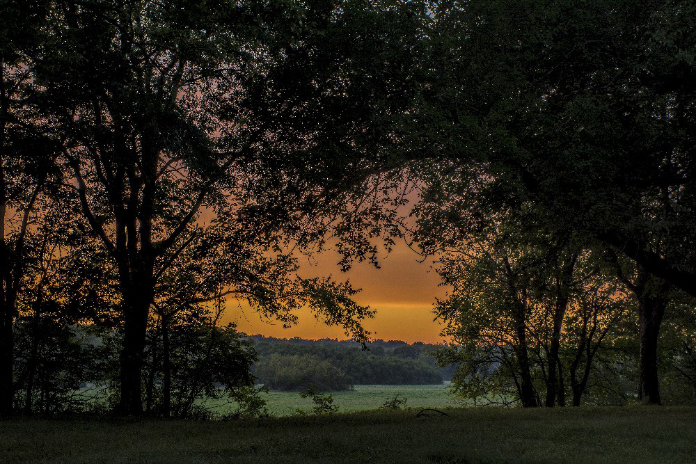 Sunset in Englewood Metro Park Ohio by Dan Cleary of Cleary Creative Photography in Dayton Ohio