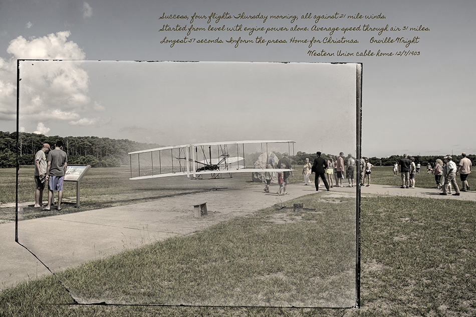 Wright Brothers First Flight by Dan Cleary of Cleary Creative Photography in Dayton Ohio
