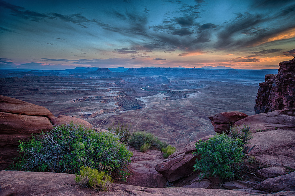 Sunset at Canyonland National Park Utah photograph by Dan Cleary of Cleary Creative Photography in Dayton Ohio