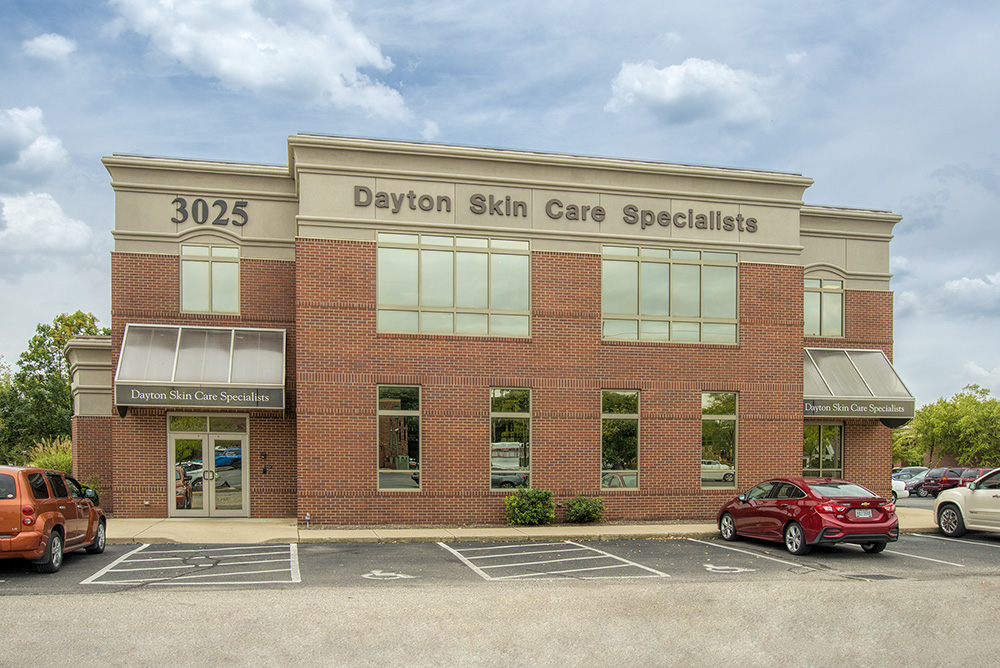 Photograph of Dayton Skin Care building by Dan Cleary of Cleary Creative Photography in Dayton Ohio