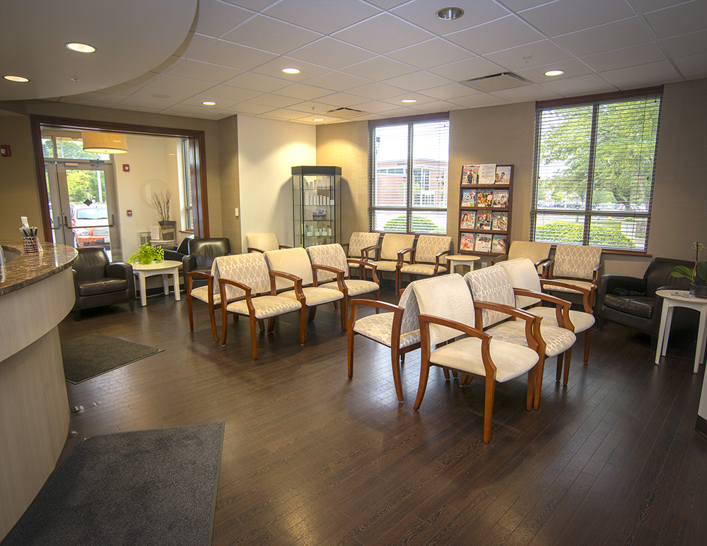 Photograph of doctors office waiting room by Dan Cleary of Cleary Creative Photography in Dayton Ohio