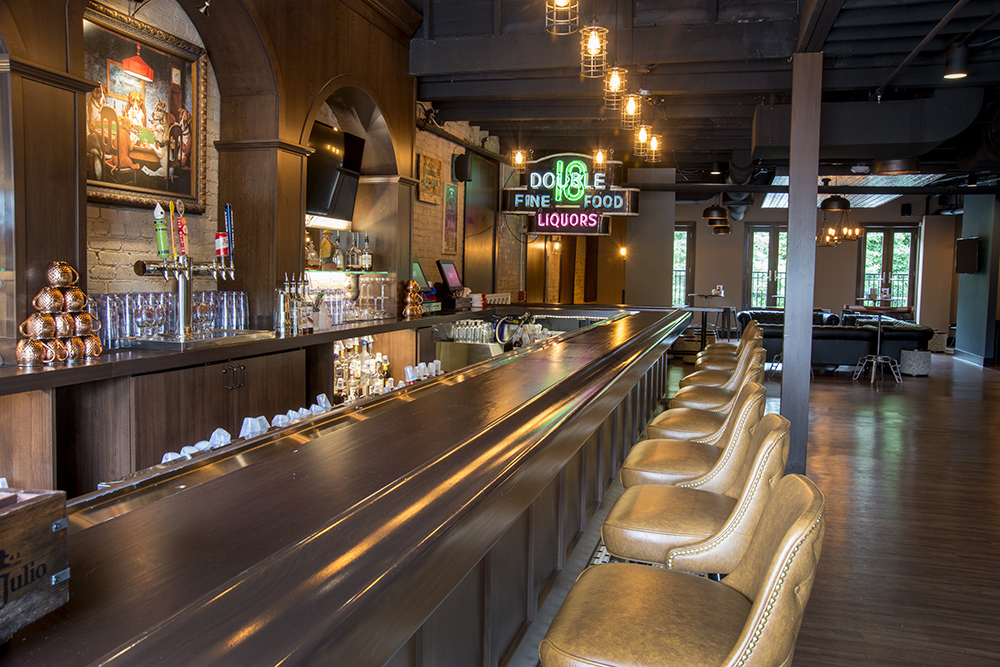 Interior photograph of Timothy's Bar in Dayton Ohio by Cleary Creative Photography in Dayton Ohio