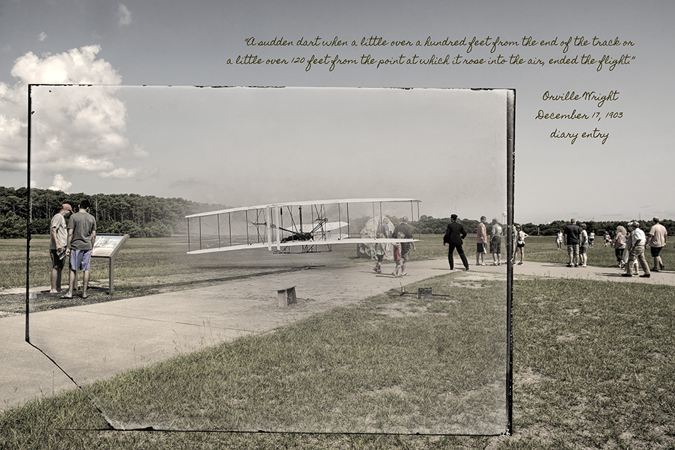 Wright Brothers First Flight by Dan Cleary of Cleary Creative Photography