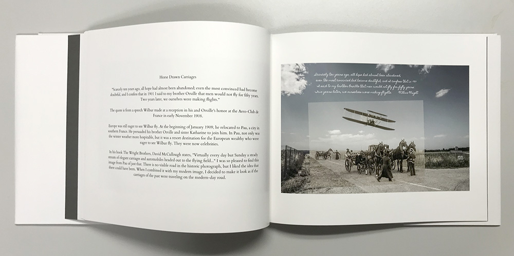 Horse Drawn Carriages, Wright Brothers- Then and Now book by Dan Cleary, web size