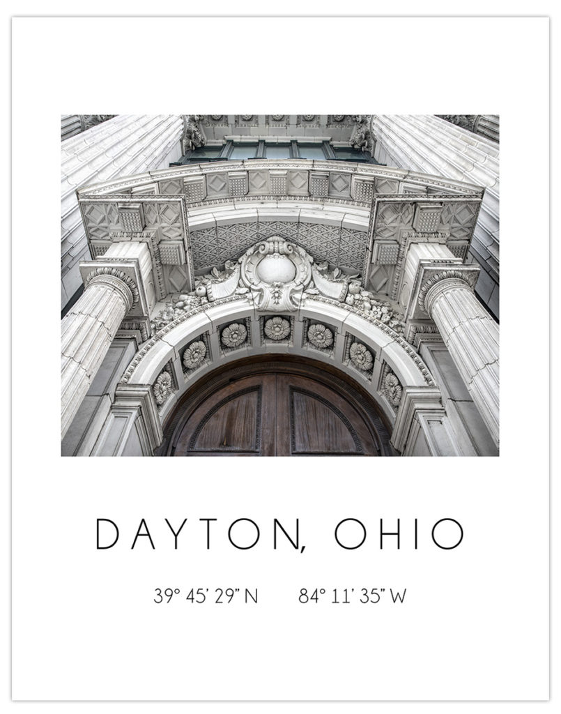 Dayton Poster Dayton Daily News building by Dan Cleary