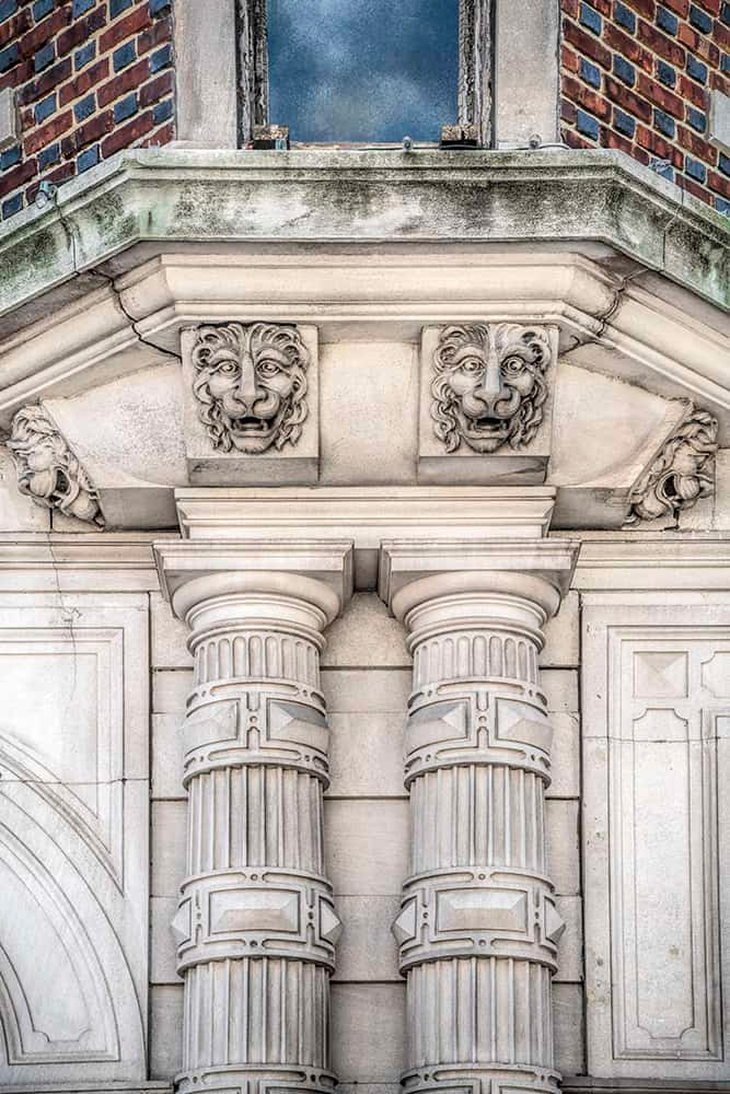 Lions Outside The Dayton Arcade