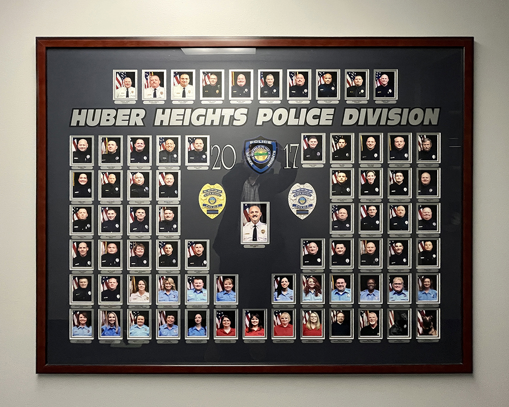 Huber Heights PD Photo Composite